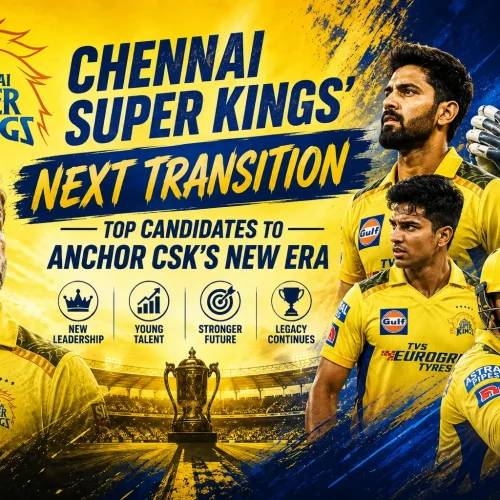 Chennai Super Kings' Next Transition Top Candidates to Anchor CSK’s New Era
