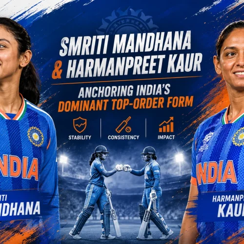 Smriti Mandhana & Harmanpreet Kaur Anchoring India’s Dominant Top-Order Form